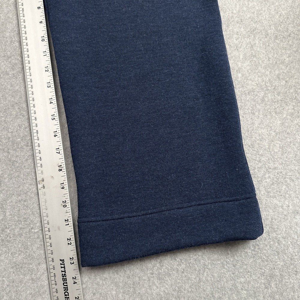 NEW Smartwool Recycled Terry Wide Leg Crop Sweatpants Womens S Dark Denim Blue‎ - Picture 8 of 11